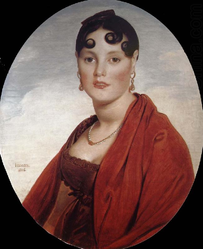 Jean-Auguste Dominique Ingres Portrait of woman china oil painting image